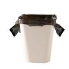 Black Garbage Bag Household Hotel Kitchen Disposable Vest Type Portable Plastic Bag Point Break Type Sorting Garbage Bag