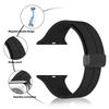Magnetic Silicone Strap For Apple Watch Band 44mm 45mm 49mm 40mm 41mm 42mm 38mm Correa Bracelet iWatch Series 7 8 Se 6 9 Ultra 2