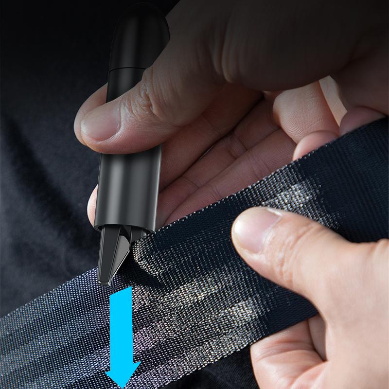 For KIA Sportage Rio Ceed Picanto K5 K9 Sorento Car Seat Belt Window Breaker Escape Rescue Tool Portable Seat Safety Hammer