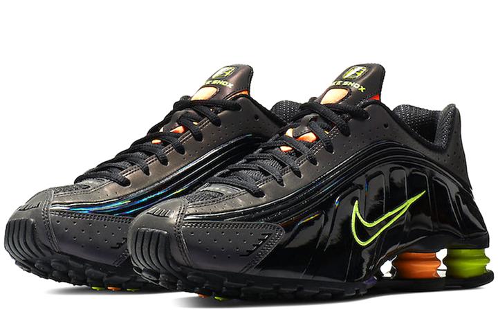 Nike Shox R4 Gel Black Neon CI1955-074