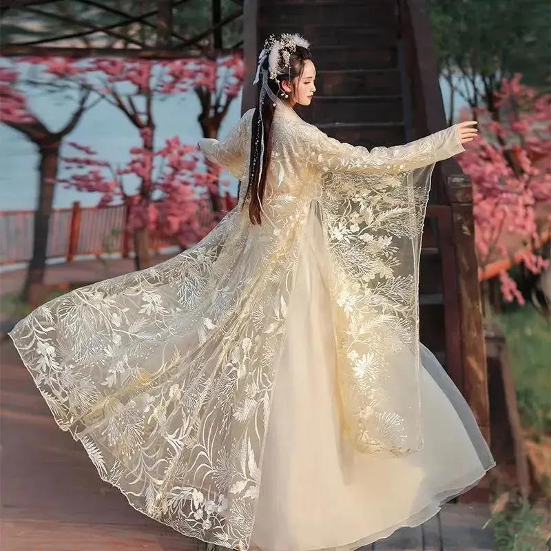 Dámské krásné a elegantní Hanfu