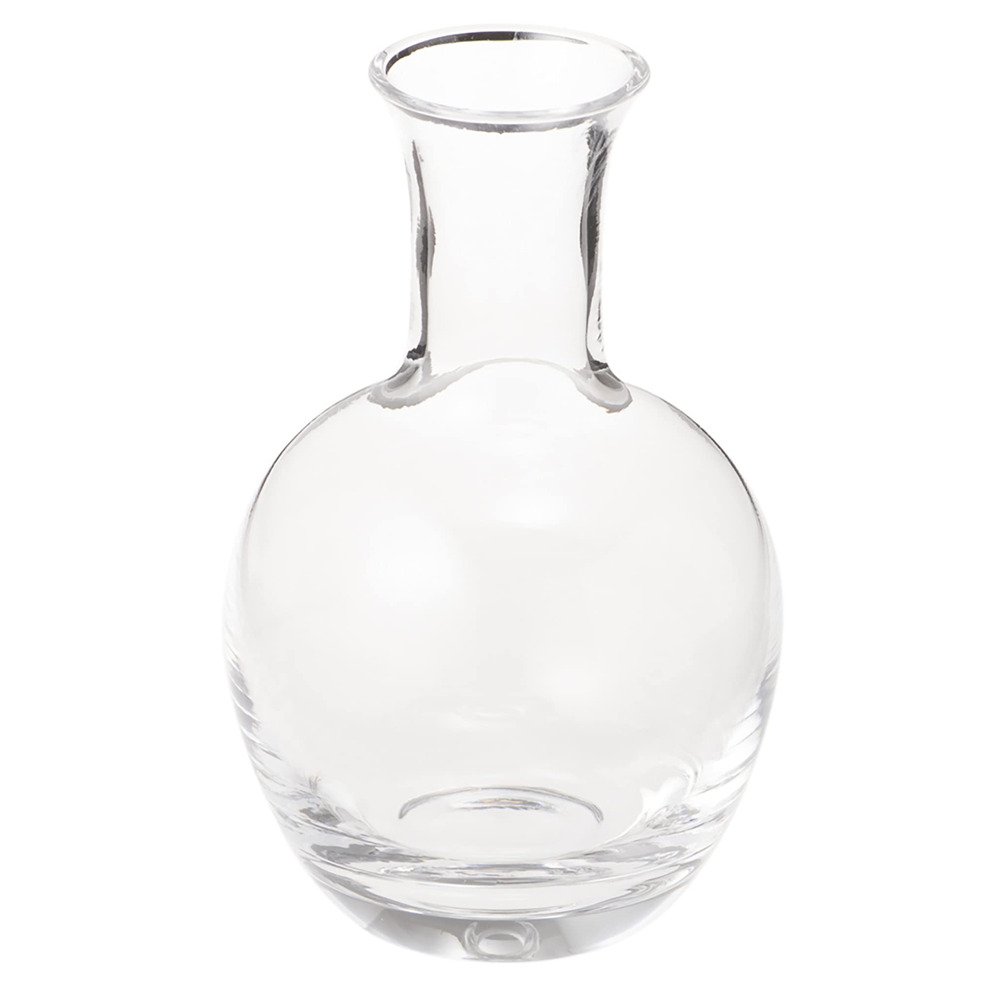 

Стеклянный графин для саке Mizusaki, прибл.. 190 мл, Нет. 61 CR, Сделано в Японии, MKG-870061