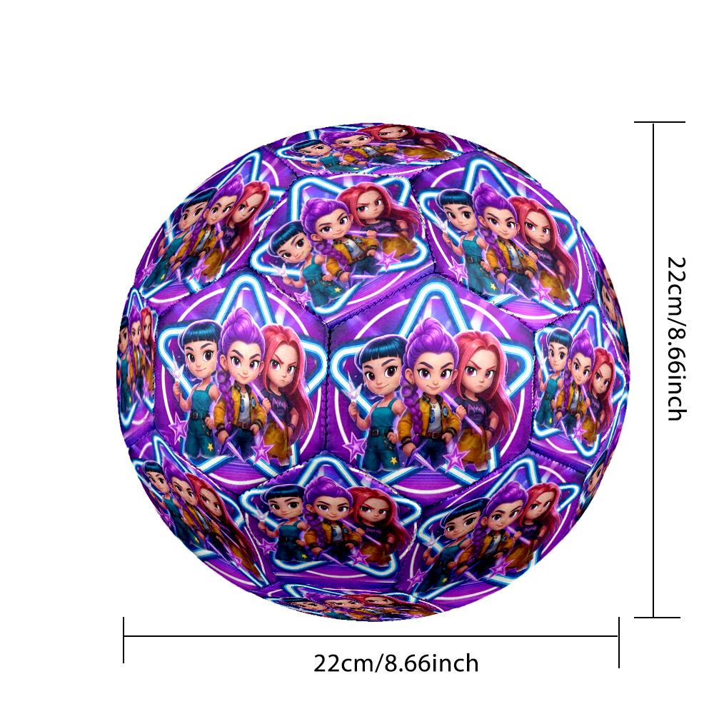 Kpop Soccer Ball Size 5 Football Machine Sewn Indoor/Outdoor Universal Football Sports Enthusiast Gifts Distinctive Home Decor And Party Gift