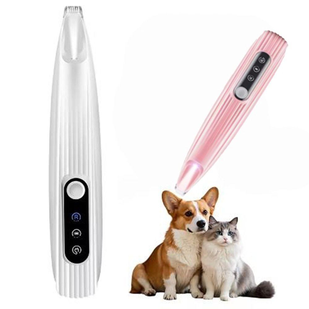 Low Noise Pet Foot Shaver Smart Display Pet Electric Hair Clipper Paw Hair Trimmer  Ear Trimming
