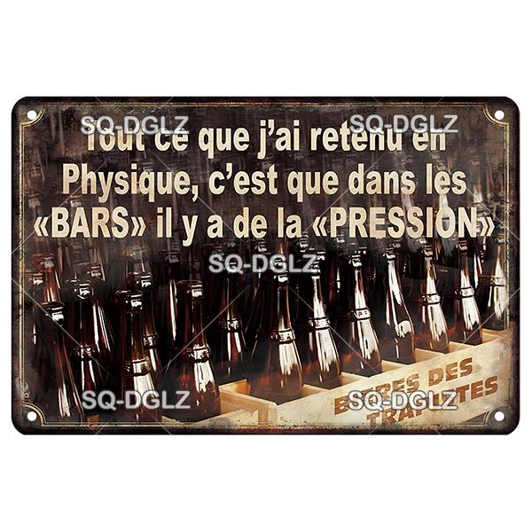 Vintage Metal Tin Sign Wall Decor Pub Bar Beer Retro Plaque Poster Wall Art Home Decor