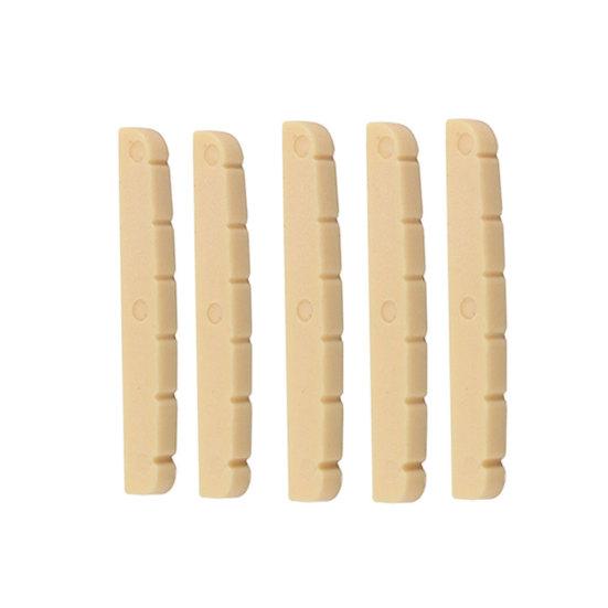 5Pcs 42mm 6 String Electric Guitar Nut Saddles for ST TL Style Guitar