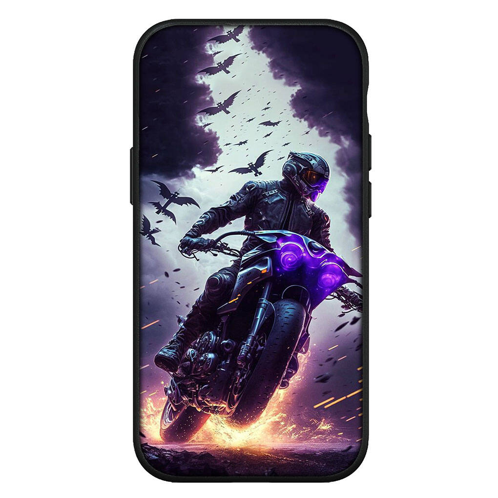 For Samsung Galaxy S25 S24 S23 S22 Ultra FE Plus A37 A57 A56 A55 A06 A16 A15 A36 A26 A35 A05 A25 A54 A34 Phone Case Motorcycle Mobile Moto Cross Cover