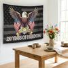 250th Anniversary Freedom Memorial American Flag 17762026 USA Bicentennial Patriotic Eagle Banner Flat Print Patriotic Wall