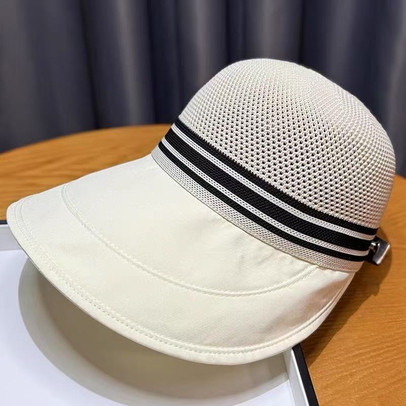 

Новая кепка с сетчатым верхом и широким козырьком, женская, весенне-летняя, модная, универсальная, солнцезащитная, для путешествий на открытом воздухе