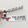Universal 3D Metal Car Badge TEXAS EDITION Logo Emblem Flag Sticker For Ford Jeep Chevrolet Ram GMC Dodge Motorcycle Accessories