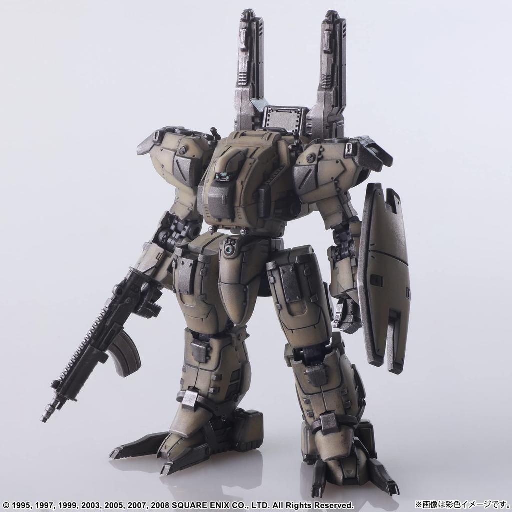 Square Enix Front Mission Structure Arts 1/72 Scale Plastic Model Kit Series Vol.1 Light Gray Ver. Giza