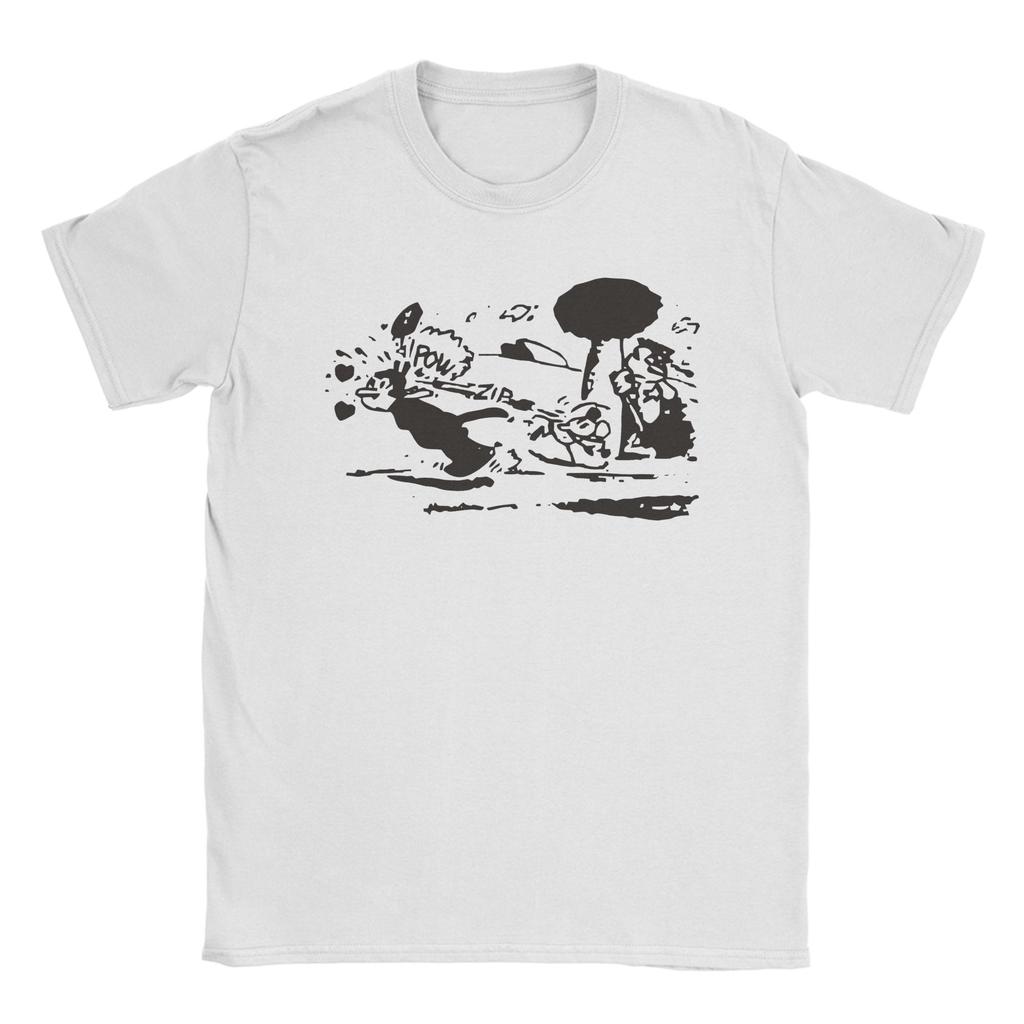 Casual Pulp Fiction Krazy Kat TShirts for Unisex O Neck Cotton T Shirts Short Sleeve Tees Printed Tops