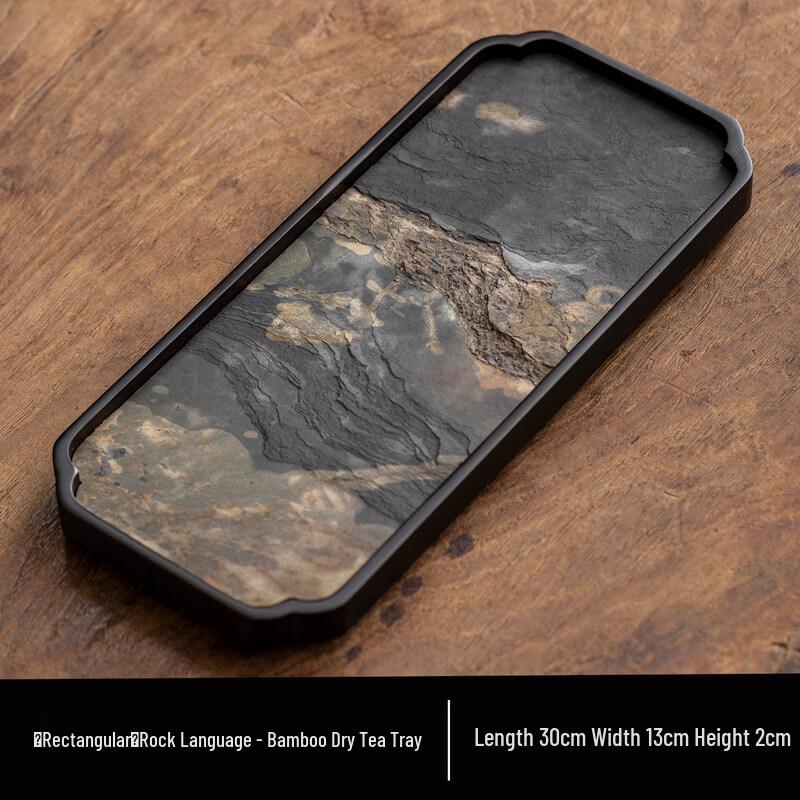 Wabi-Sabi Zen Style Tea Trays & Dry Bubble Plates