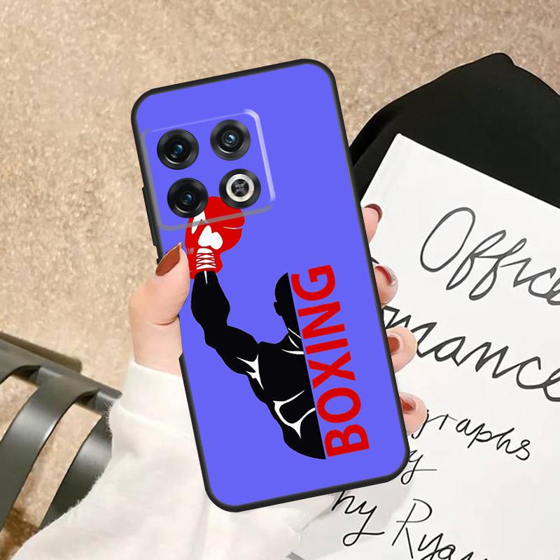 Box Boxing Kick Boxing Fight Case For OnePlus 10 Pro 10T 8T 13T 15 13 12 11 15R 13R 12R Nord 5 CE 4 2 3 Lite N20 N30 Cover