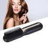 Hair Straightener Brush Negative Ion Curling Straightening Ion Dual Use Electric Hair Styling Comb F
