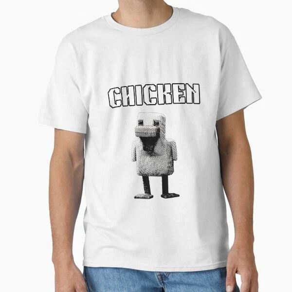 Minecraft Chicken Classic T-Shirt Made in USA/AUS T-Shirt S-2XL 2XL