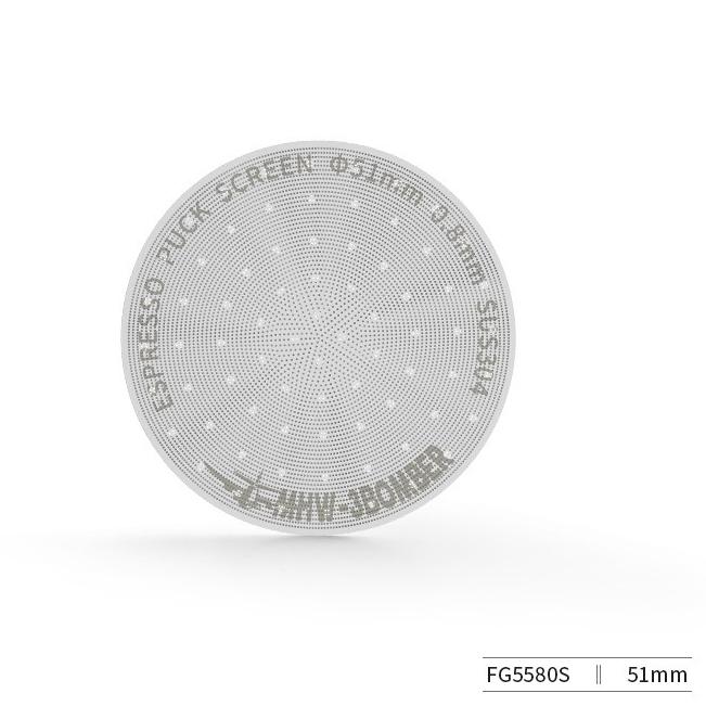 

51mm Espresso Puck Screen Metal Coffee Filter Reusable Espresso Filters for 54mm Portafilter Basket 0.8mm Thickness