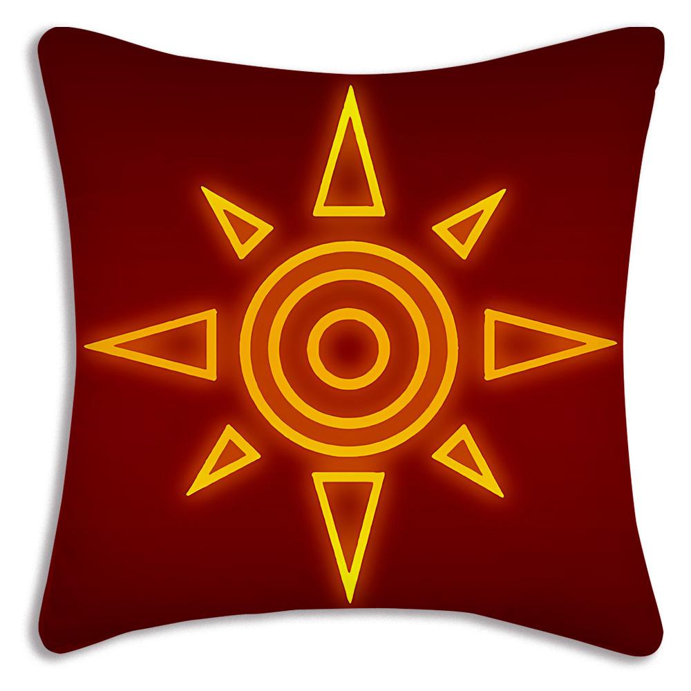 Anime For D-Digimons Pillow Covers Cartoon Sofa Decorative Home Double-sided Printing Short Plush Cute Cushion Cover