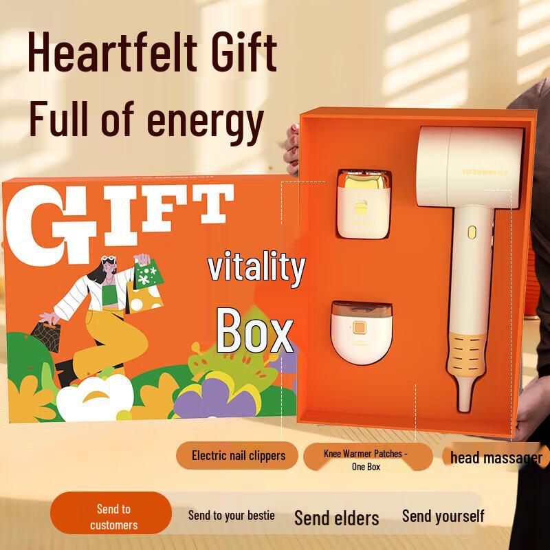 

Hezheng Vitality Gift Box 7 with Electric Grooming Kit