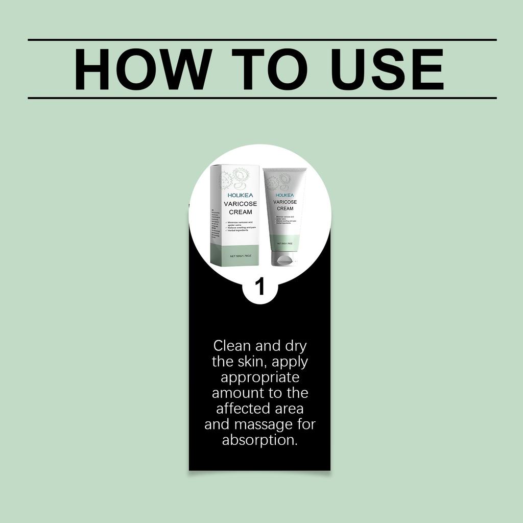 Herbal Leg Vein Cream, Cream, Leg Massage Cream And Body Care Cream Swelling And Discomfort