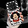 Mafalda Cartoon Cute Shockproof Phone Case for Xiaomi Redmi Note 15 14 13 12 Pro Plus 11 11S 11T 5G Cover Anti Fall Fundas