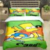 3D Cartoon Ben10 Duvet Cover with Pillow Cover Bedding Set  Single Double Twin Full Queen King Size Bed Set for Bedroom Decor