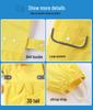 Children's Waterproof Footed Raincoat & Pants Set for Toddlers and Kindergarten Boys & Girls