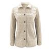 Women's Lightweight Jacket Casual Winter Open Front Button Coat Outwear