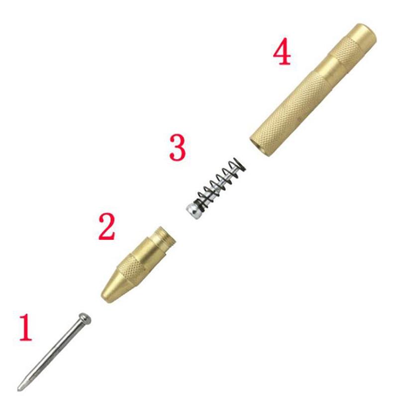 1Pc High Grade Automatic Center Punch Positioner High Hardness Hard Alloy Punchs