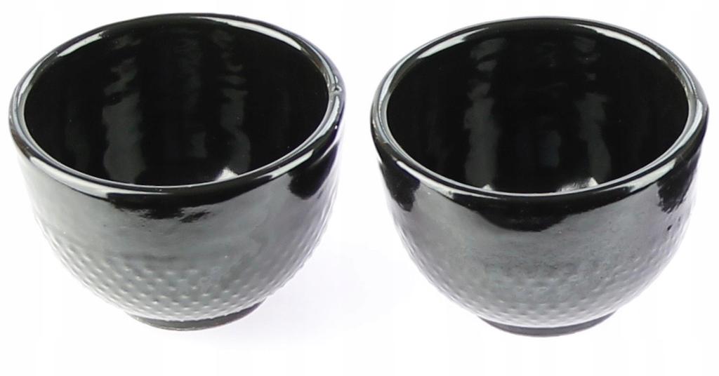 Enamelled Cast Iron Cups 2 Pcs. Cast Iron Tea Set