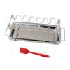 SMVP Stainless Steel Foldable Chicken Rack 3-Piece Set