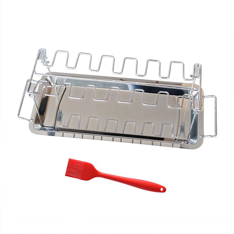

SMVP Stainless Steel Foldable Chicken Rack 3-Piece Set