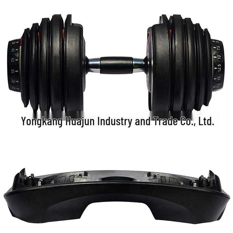 552 Adjustable Dumbbell: Quick 3-Second Adjustment from 2.5-24 Kg for Home Fitness