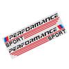 2pcs Performance Sport Sticker Vinyl Car Side Wing Rearview Mirror Badge Auto Part Decoration for BMW X1 X3 X4 X5 X6 X7 E46 E90