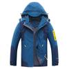 Herbst- und Winterpaare Outdoor Samt Sport Bergsteigen Wandern Trendjacke mit Kapuze Drei-in-Eins Herren- und Damenjacke Charge