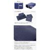 [Pelle Morbida] Tri-fold Wallet Genuine Leather Barca Embossed Leather PMO-BA319 Men's Navy PM-BA319-NV