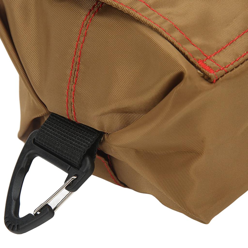Outdoor Waterproof Vintage Napkin Storage Bag Portable Car Tissue Holder Bag for Camping Traveling