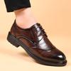 Herren Brogue Business Lederschuhe Klassischer Retro eleganter Stil Arbeit Büro Schwarz braun Anzug Erwachsenen Luxusschuhe Neu Vielseitig