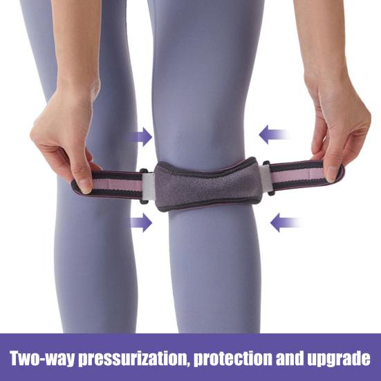 Patelární šlacha Kolenní páska pro artritidu ACL Meniskus Trhlina Úleva od bolesti Nastavitelný patelární stabilizátor Kolenní ortéza pro turistiku Fotbal Běh Volejbal