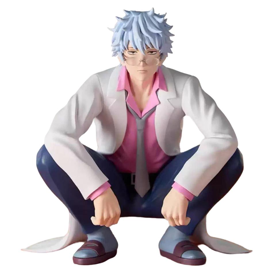 Gintama Anime Figure Katsura Kotarou ,Teacher Series Sakata Gintoki Collection PVC Action Figures Model Toy Brithday Gifts