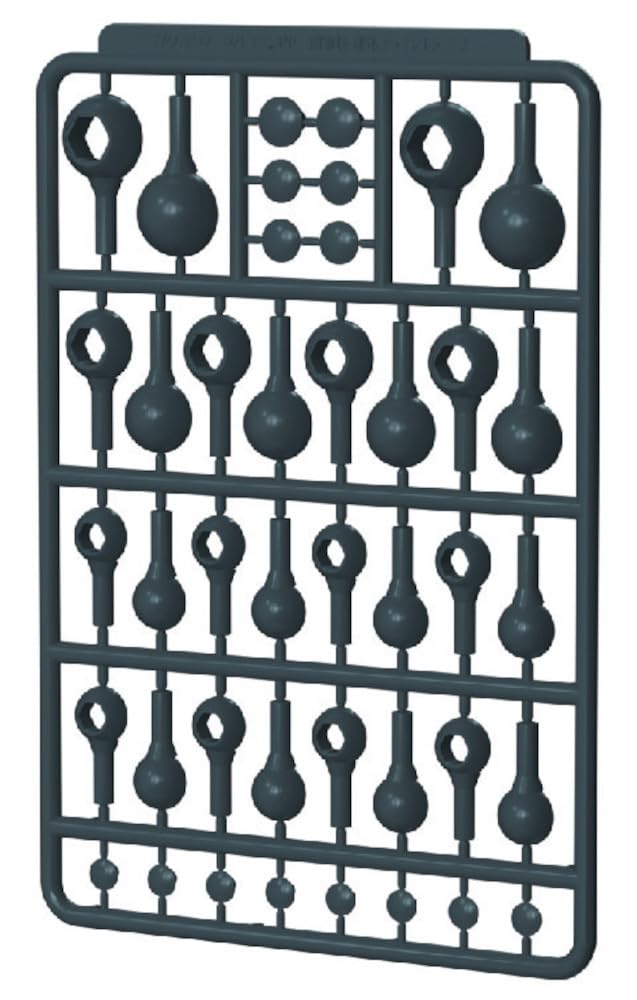 

Hobby Base Premium Parts Collection Ball G Plastic Model Joint, Large, Gray, Parts, PPC-T126