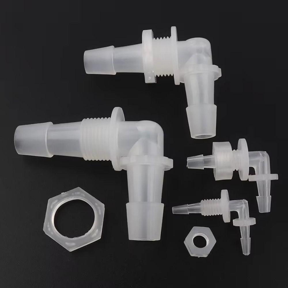 10Pcs M6-G1/2 To 2.4-11.1mm Water Hose Joint for Aquarium Fish Tank Fittings