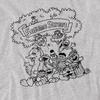 Sesame Street Unisex Adult Simple Street Group Shot Heather T-Shirt