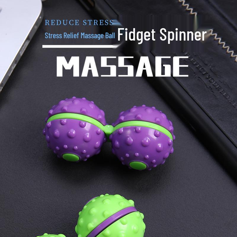 3D Carrot Finger Massage Spinner Toy - Adult Stress Relief Tool