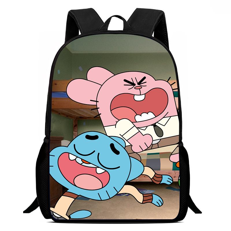 Favoriete O-Octonauts Print Dagelijkse Pak Rugzak Jongens Plus Meisjes Rugzak Rits Schouders Het Beste Cadeau Kampeerrugzak