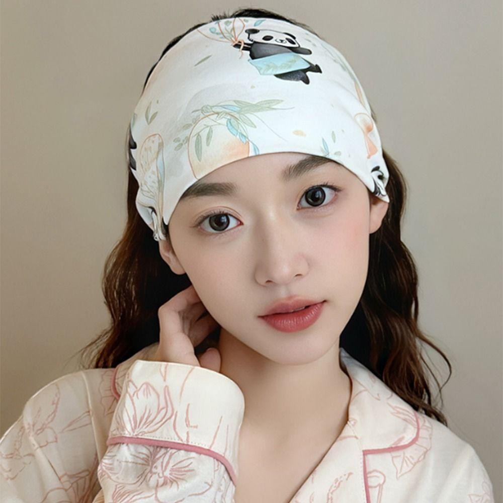 2in1 Maternal Headscarf Breathable Women's Sleep Cap Hair Protector Postpartum Cap  4 Seasons