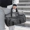 Men's short-distance luggage bag large capacity with shoe compartment decompression portable travel bag indoor sports simple fitness bag