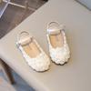 Cover Toe Children Shoes Girls Sandals Lace Flower Designer Sandal for Girl Princess Slingback Shoes Nice Rose Shoes Kids H02273