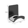 Wall Mount Headphone Stand Plastic Earphone Display Stand Universal Headset Rack Holder