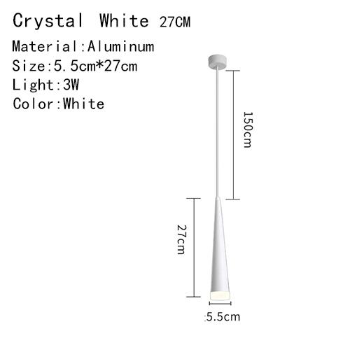 

Современные подвесные светильники Алюминиевые конусные лампы Обеденный стол Гостиничный номер Торговый центр Магазин напитков Гостиная Главная спальня Черный/белый/золотой светодиод